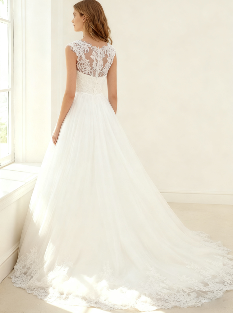 wedding dress formal Classic Strapless Satin Wedding Dress