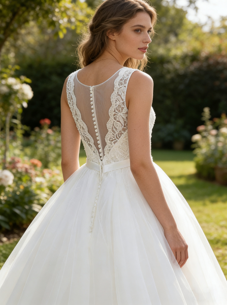 Modest Wedding Dresses,Princess Wedding Dress,Fall Wedding Gowns,Elegant Bridal Dress,WD00226