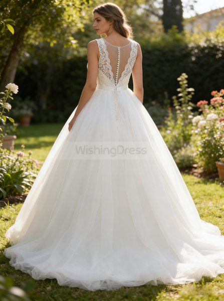 Modest Wedding Dresses,Princess Wedding Dress,Fall Wedding Gowns,Elegant Bridal Dress,WD00226