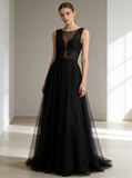 Black Wedding Dresses,A-line Wedding Dress,Sexy Wedding Dress,WD00254