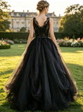 Black Wedding Dresses,Rustic Wedding Dress,WD00511