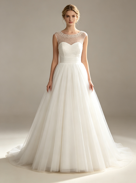 Gorgeous Wedding Dresses,Crystal Bridal Gown,WD00519