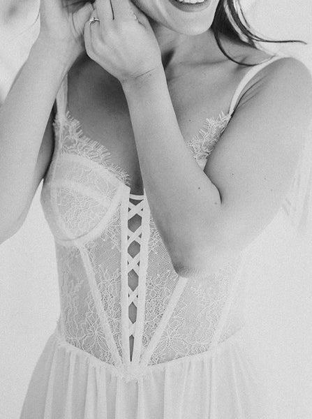 Boho Destination Bridal Dress,See Through Lace Wedding Dress,WS25103113