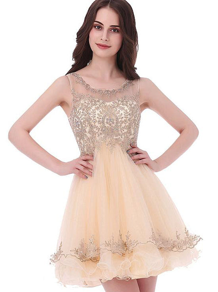 Dark Navy Homecoming Dresses,Tulle Sweet 16 Dress,Short Homecoming Dress,HC00104