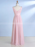 Simple Bridesmaid Dresses,Chiffon Bridesmaid Dress,Backless Bridesmaid Dress,BD00261