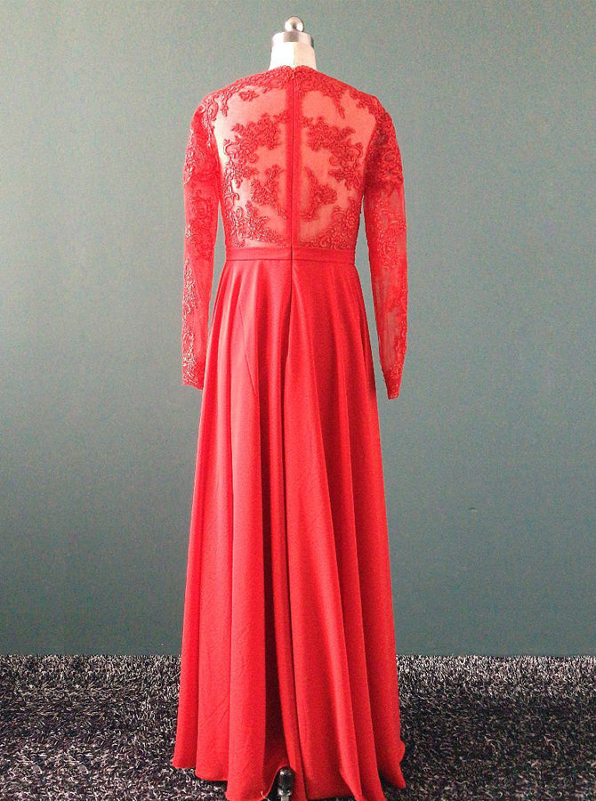 Red Wedding Dresses,Wedding Dress with Long Sleeves,Destination Weddin - Wishingdress Red Wedding Dresses,Wedding Dress with Long Sleeves,Destination Weddin - Wishingdress