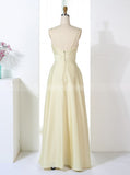 A-line Bridesmaid Dresses,Satin Bridesmaid Dress,Vintage Bridesmaid Dress,BD00316