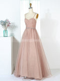 A-line Bridesmaid Dresses,Simple Bridesmaid Dress,Organza Bridesmaid Dress,BD00290