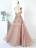A-line Bridesmaid Dresses,Simple Bridesmaid Dress,Organza Bridesmaid Dress,BD00290