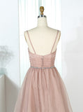 A-line Bridesmaid Dresses,Simple Bridesmaid Dress,Organza Bridesmaid Dress,BD00290