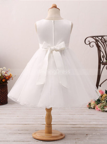 A-line Flower Girl Dresses,Short Flower Girl Dress,Lovely Flower Girl Dress,FD00054
