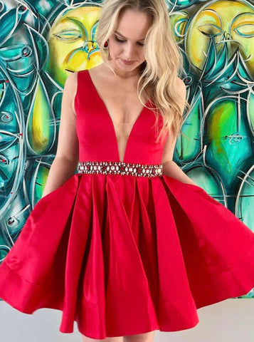 A-line Homecoming Dresses,Short Homecoming Dress,Homecoming Dress for Teens,HC00199