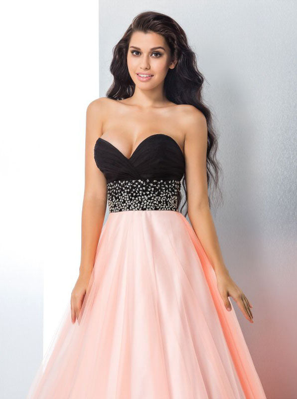 pink and black dresses for sweet 16 Pink sweet 16 dresses long