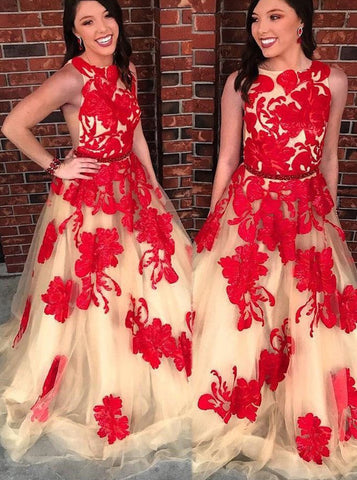 A-line Prom Dresses,Unique Prom Dress for Teens,PD00418