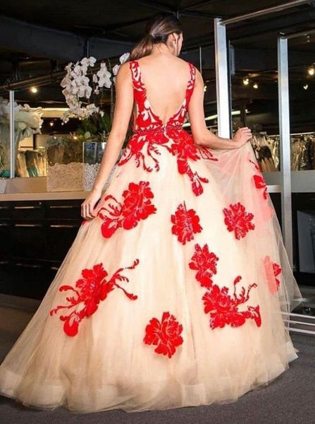 A-line Prom Dresses,Unique Prom Dress for Teens,PD00418