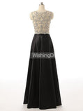 Aline Prom Dresses,Floor Length Prom Dress,Satin Prom Dress,Formal Prom Dress,PD00230