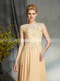 Appliques Mother of the Bride Dresses,Long Chiffon Mother Dress,MD00048
