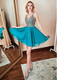 A-line  Homecoming Dress,Sparkly Sweet 16 Dresses,Short Sweet 16 Dress,SW00004