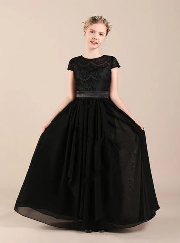 products/black-chiffon-junior-bridesmaid-dress-elegant-junior-bridesmaid-dress-with-sleeves-jb00051.jpg