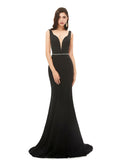Black Mermaid Evening Dresses,Gorgeous Formal Evening Dress,PD00470