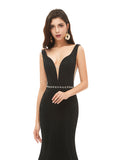 Black Mermaid Evening Dresses,Gorgeous Formal Evening Dress,PD00470