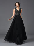 Black Mother of the Bride Dresses,Pleated Mother Dresses,Elegant Mother Dress,MD00060