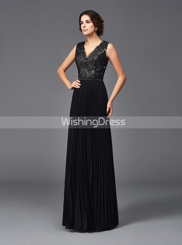 Black Mother of the Bride Dresses,Pleated Mother Dresses,Elegant Mother Dress,MD00060, US24W / Dark Navy Black Mother of the Bride Dresses,Pleated Mother Dresses,Elegant Mother Dress,MD00060, US24W / Dark Navy