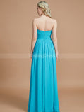 Blue Bridesmaid Dresses,Sweetheart Bridesmaid Dress,Long Bridesmaid Dress,BD00254