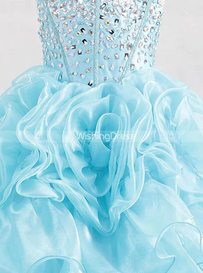 Blue Unique Little Girls Pageant Gowns,Formal Junior Party Gowns,GPD00 - Wishingdress Blue Unique Little Girls Pageant Gowns,Formal Junior Party Gowns,GPD00 - Wishingdress