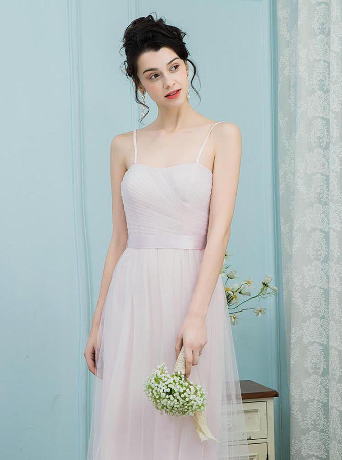 Blush Bridesmaid Dresses,Tulle Long Bridesmaid Dress,Spaghetti Straps Bridesmaid Dress,BD00220, US26W / Dark Navy Blush Bridesmaid Dresses,Tulle Long Bridesmaid Dress,Spaghetti Straps Bridesmaid Dress,BD00220, US26W / Dark Navy