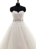Blush Wedding Gowns,Strapless Wedding Dress,Classic Wedding Dress,Pregnant Wedding Dress,WD00227