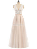 Boho Wedding Dress,Destination Wedding Dress,Beach Wedding Dress,Modest Bridal Dress,WD00113