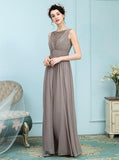 Brown Mother of the Bride Dresses,Long Mother Dress,Modern Mother of the Bride Dress,MD00014