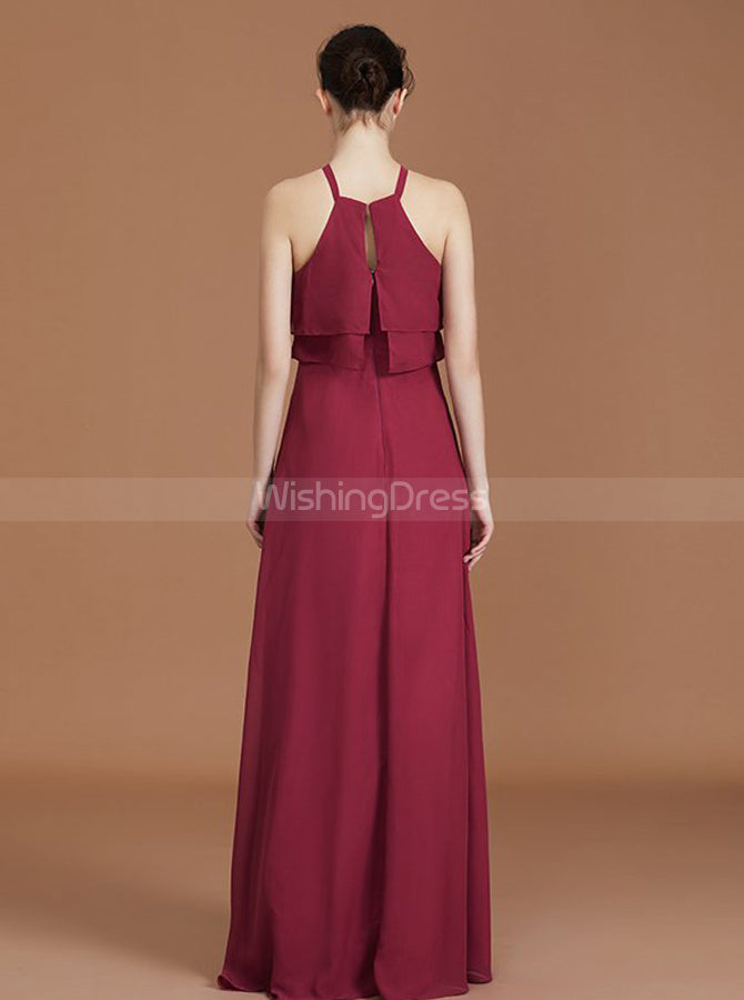 Burgundy Bridesmaid Dresses,Long Bridesmaid Dress,Chiffon Bridesmaid Dress,BD00250, US22W / Burgundy Burgundy Bridesmaid Dresses,Long Bridesmaid Dress,Chiffon Bridesmaid Dress,BD00250, US22W / Burgundy