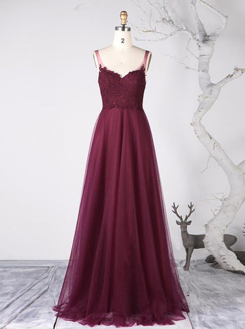 products/burgundy-bridesmaid-dresses-tulle-long-bridesmaid-dress-bd00339-4.jpg