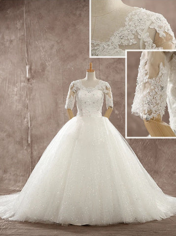 products/classic-ball-gown-wedding-dress-with-sleeves-sequined-tulle-bridal-gown-wd00602.jpg