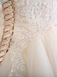 Classic Wedding Dresses,Ball Gown Wedding Dress,Strapless Wedding Gown,WD00064