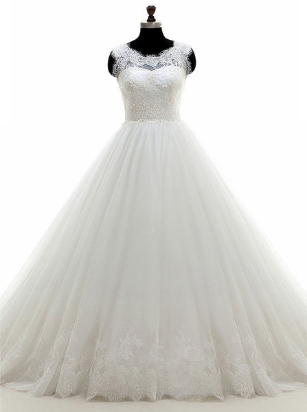 Classic Wedding Dresses,Princess Wedding Dress,Formal Wedding Dress,WD00271