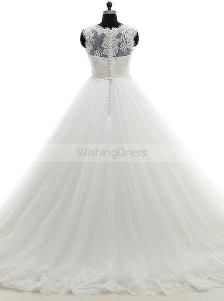 Classic Wedding Dresses,Princess Wedding Dress,Formal Wedding Dress,WD00271