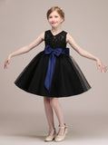 Cute Flower Girl Dress,Short Junior Bridesmaid Dress,JB00040
