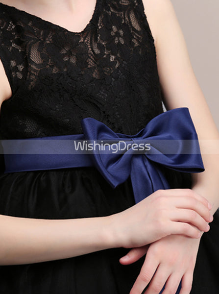 Cute Flower Girl Dress,Short Junior Bridesmaid Dress,JB00040