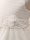 Cute Flower Girl Dresses,Knee Length Flower Girl Dress,Tulle Flower Girl Dress,FD00057
