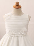 Cute Flower Girl Dresses,Knee Length Flower Girl Dress,Tulle Flower Girl Dress,FD00057