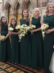 Green lace bridesmaid dresses sales