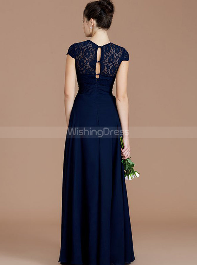 Dark Navy Bridesmaid Dresses,Bridesmaid Dress with Sleeves,Elegant Bridesmaid Dress,BD00256, US14W / Royal Blue Dark Navy Bridesmaid Dresses,Bridesmaid Dress with Sleeves,Elegant Bridesmaid Dress,BD00256, US14W / Royal Blue