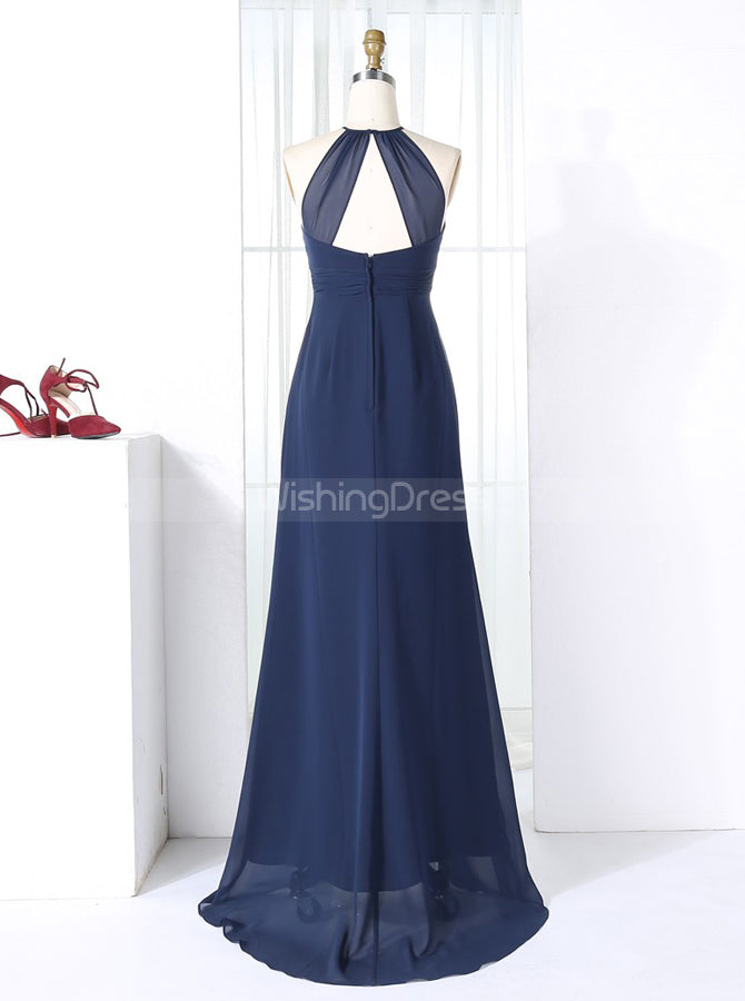 Dark Navy Bridesmaid Dresses,Mermaid Bridesmaid Dress,High Neck Bridesmaid Dress,BD00277, US18W / Royal Blue Dark Navy Bridesmaid Dresses,Mermaid Bridesmaid Dress,High Neck Bridesmaid Dress,BD00277, US18W / Royal Blue