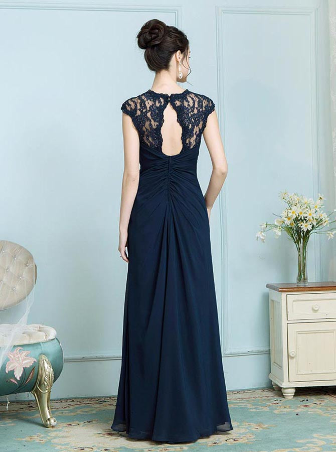 Dark Navy Mother of the Bride Dresses,Elegant Mother Dress,Long Wedding Guest Dress,MD00017, US22W / Royal Blue Dark Navy Mother of the Bride Dresses,Elegant Mother Dress,Long Wedding Guest Dress,MD00017, US22W / Royal Blue