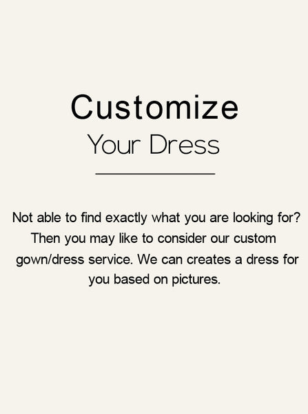 Customize Your Dress
