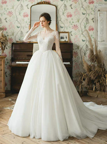 products/elegant-ball-gown-wedding-dress-tulle-bridal-gown-with-sleeves-wd00457.jpg