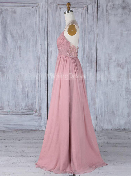 Elegant Bridesmaid Dresses,Chiffon Bridesmaid Dress,BD00365